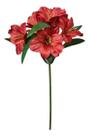 Buque Galho Flores Artificial Astromélia 47cm Vermelho Buque Galho Flores Artificial Astromélia 47cm Vermelho