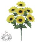 Buque Girassol X7 Amarelo Florarte 29cm