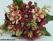 Buque Mini Margaridas x 5 - 27 cm