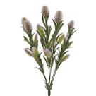Buquê Pinho e Folhas X7 Flores Artificiais Decorativas