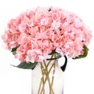 Buquês de hortênsia de seda artificial Kimura's Cabin Pink x6