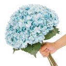 Buquês de hortênsias de flores artificiais Tifuly Blue x5 47cm