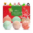 Burbujas de baño Two Sisters Navidad Paquete de 6 con Sorpresas de Juguetes