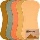 Burp Cloths KeaBabies, pacote com 5, algodão orgânico, 53x27 cm