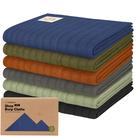 Burp Cloths KeaBabies, pacote com 6, algodão orgânico, 51 x 30 cm
