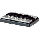 BusBar Blue Sea Systems DualBus 2701 100A - 5 circuitos bege