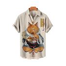 Bushido japonês Pet roupas, camisa havaiana unisex, gato animal 3D Print, verão, 2024 Bushido japonês Pet roupas, camisa havaiana unisex, gato animal 3D Print, verão, 2024