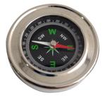 Bússola com acabamento Aco inox - 1339