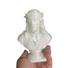 Busto Jesus de 14cm que Brilha no Escuro - Perfeito para Presentes!