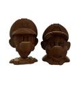 Busto kit MARIO BROS e LUIGI em Mdf