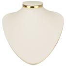 Busto Mavi Gold Prisma Horizontal Expositor de Joias Grande