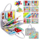 Busy Board Esjay para crianças pequenas Brinquedos Montessori de 1 a 4 anos Busy Board Esjay para crianças pequenas Brinquedos Montessori de 1 a 4 anos