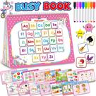 Busy Book Benresive Montessori para crianças de 2 a 4 anos