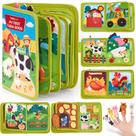 Busy Book Shahaland Montessori Toys para crianças de 1 a 3 anos