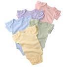 Butterblu Rory Kit com 5 Bodies de Algodão Orgânico para Bebê Menina