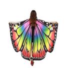 Butterfly Shawl Lady Cape e acessório Jiujiuso