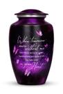 Butterfly Urn Cogent Memorials Purple Metal 200 ml para adultos