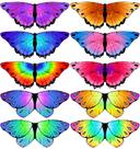 Butterfly Wings iRolewin Toddler Kids para meninas e meninos de 3 a 8 anos