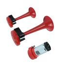 Buzina a Ar 2 Cornetas Com Compressor 12v Rele Auxiliar Universal Automotiva Carro Caminhão Van