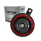 Buzina Bi-bi Pequena Universal 92mm 12v Vetor Vt115