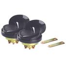 BUZINA CARACOL 12V DUPLO 2 TERMINAL para CARACOL DUPLO 12V 2
