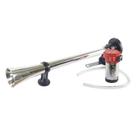 Buzina Grande Cromada 12V Universal - Vetor VT301C