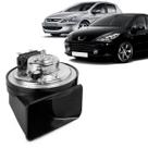 Buzina Peugeot 307 2004 a 2012 Am80sx H Conector Sicma Branco Agudo 12v Caracol 2 Terminais
