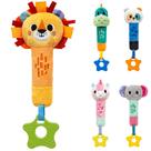 Buzininha Com Mordedor Buba Zoo Pelúcia Bebê Bichinhos Buzininha Com Mordedor Buba Zoo Pelúcia Bebê Bichinhos