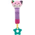 Buzininha Com Mordedor Happy Zoo Gatinha +3M Buba Buzininha Com Mordedor Happy Zoo Gatinha +3M Buba