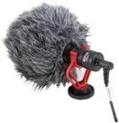 BYMM1 Microfone Condensador Cardioide para Vídeos com Qualidade Profissional Cor Preto