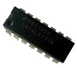 C.i. dm74ls393n = sn74ls393n = 74ls393 n - 14 pinos