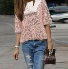 C0202-N0378-Blusa Camisa Feminina Lantejoula Paetê Réveillon Luxo C0202-N0378-Blusa Camisa Feminina Lantejoula Paetê Réveillon Luxo
