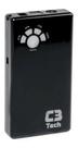 C3Tech UC-12000 Power Bank 12000mAh Energy Max Carregamento Rápido 2 Saídas USB Bateria De Reserva