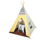 Cabana Infantil, Tenda Com Colchonete E Almofada Índio Urso Cabana Infantil, Tenda Com Colchonete E Almofada Índio Urso