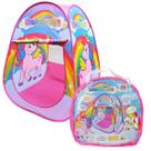 Cabana Infantil Unicórnio Barraca Infantil Desmontável Casinha Para Meninas +3 Anos
