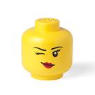Cabeça de armazenamento LEGO Large Winking Girl 2 peças