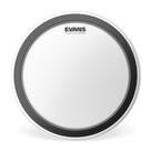 Cabeça de bumbo Evans EMAD revestida de branco 24 Cabeça de bumbo Evans EMAD revestida de branco 24