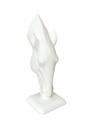 Cabeça de cavalo 3D branco - 15 cm Cabeça de cavalo 3D branco - 15 cm