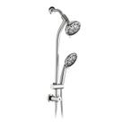 Cabeça de chuveiro Combo UCLIMAA High Pressure 48 configurações cromada