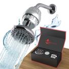 Cabeça de chuveiro filtrada Aqua Earth High Pression com filtro
