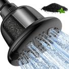 Cabeça de chuveiro filtrada MakeFit com filtro de carbono ativado