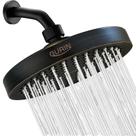 Cabeça de chuveiro GURIN High Pressure Rain de 15 cm com ângulos ajustáveis Cabeça de chuveiro GURIN High Pressure Rain de 15 cm com ângulos ajustáveis