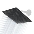 Cabeça de chuveiro Lordear Rain 20cm quadrada de alta pressão inoxidável