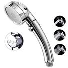 Cabeça de chuveiro Marbrasse High Pression 3 configurações Chrome Cabeça de chuveiro Marbrasse High Pression 3 configurações Chrome