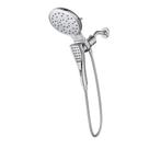 Cabeça de chuveiro Moen Verso Chrome Round Rain com chuveiro de mão 220C2