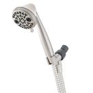 Cabeça de chuveiro portátil Oxygenics 87446 PowerFlow em níquel