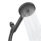 Cabeça de chuveiro portátil Sproos! Alta pressão com 3 sprays pretos