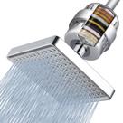 Cabeça de chuveiro Voolan Filtered Luxury Rain Hard Water de 20 estágios
