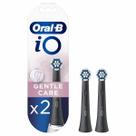 Cabeça de Escova Oral-B IO Gentle Care Preta 2 Unidades Cabeça de Escova Oral-B IO Gentle Care Preta 2 Unidades