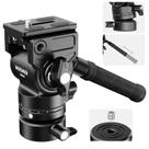 Cabeça de fluido de tripé Neewer GM35 com base de nivelamento de 5 kg de carga